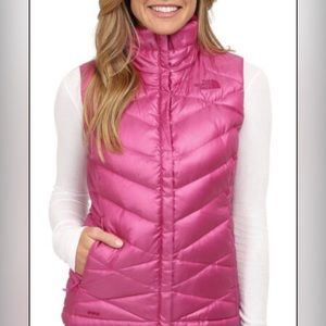 The North Face NUPTSE 700 Down puffer Pink Vest size women’s M. Make an offer!